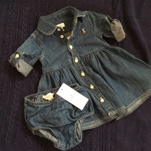 Ralph Lauren Jean Dress NWT